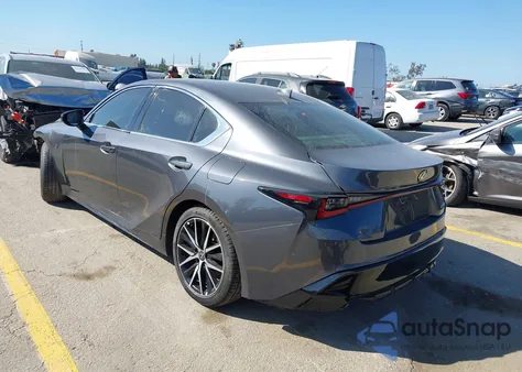 2025 Lexus Is 300 F Sport Design from USA, damaged, VIN JTHBA1D20S5134521